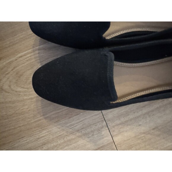 ASOS Design Wide Fit Lakeside Slipper Flats Black - Picture 3 of 6